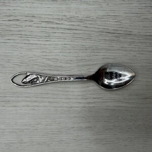 Idaho Souvenir Spoon Trout Cutout State Map Japan